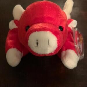Ty beanie babies Snort the Bull DOB 5/15/95